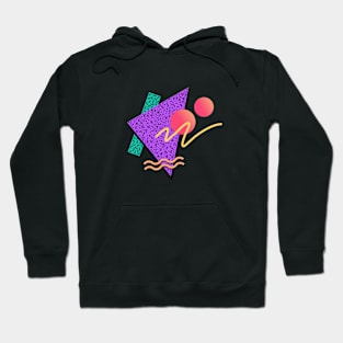 Memphis Pattern 3 / 80s Retro Hoodie